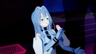 Emilia Gudenburg in intimate elegant sensual 3D hentai passion play