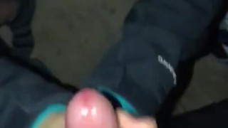 Escaping To Our Outdoor Shed For Some Private Fuck! (Watch Her FinishHim)