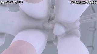 Futa Ibuki Seductive Makoto Encounter in Street Fighter Moonlight