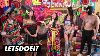 Group Sex Party With Seductive Babes Enjoying Steamy Fiesta