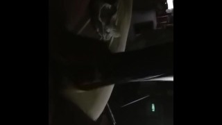 Hard BBC Crushes My Fake Pussy  Huge Cock Stretches Plastic Tight