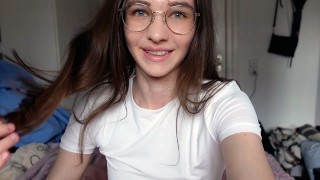 Hardcore Cowgirl Outfit Session – Teen Fucks Her Big Labia Pussy Hard!