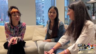 Hot College Girls Agree To A Paid Casting: Raw And Unscripted!