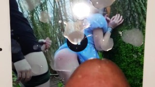 Hot Step Daughter’s Wild Woods Encounter: Masked Strangers Fucking Her Ass