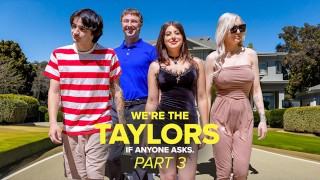 Kenzie Taylor Family Mayhem Unleashed in Steamy Threesome