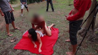 Mass Fuck Interrupted When Shooting Stops in Surprising Twist
