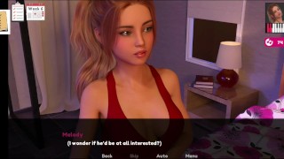 Melody 13 Teases With Her Seductive Curves in Steamy Hot Solo Play