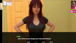 Melody seductively teases in her premium adult video experience