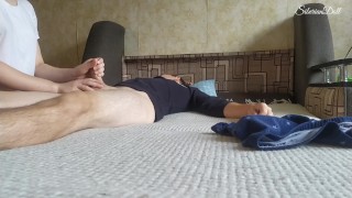 Messy Dorm Room Hookup | Riding My Squeaky Couch Neighbor After a Wild Party