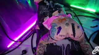 MONSTER Dildo Destruction! Huge Toy DESTROYS My Holes!