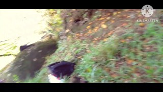 Moroccan Slut Lured Into The Woods For Brutal Outdoor Sex!