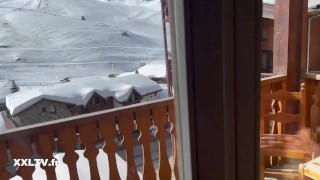 MountainChalet Orgy: Wild & Uninhibited Group Sex In The Snow