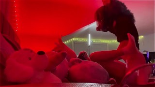 Naughty TeenGirls Pillow Fight Turns Into Wild Sex | Playful Bedroom Fun