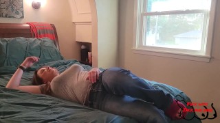 NaughtyNanny Caught Boss Showering, Now She’s Playing With Herself in His Bathroom!