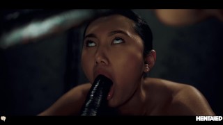 REAL LIFE HENTAI: Hot Babes Fucked & Bukkaked by Aliens! Extreme Sci-Fi Pleasure!