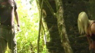 Risking It All: Steamy Outdoor Hookup Caught On Camera