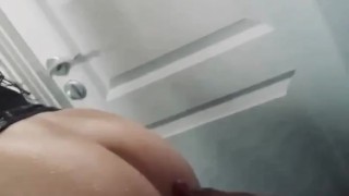 Risky Train Bathroom Sex: Sneaking Onboard To Eat Her Pussy Without Tickets