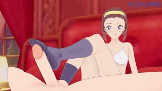 Sonoko Suzuki steamy intense bedroom sex Detective Conan