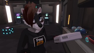 Space Raccoon Butt Invasion: Intense POV Furry Sex Experience