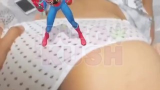 Spiderman’s Threesome with My Big Booty Step-Sister – Ultimate Cosplay Fantasy