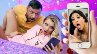 Stepdaughters Devise Seductive Plot to Seduce Stepfathers