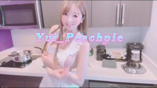 Stepsister Gets Fucked Hard While Cooking | Huge Creampie Inside Tiny Pussy in Kitchen
