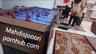 TableFootball Loser Gets Fucked! Intense Persian Dirty Talk & Amateur Sex (Iranian)