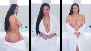 Thick GoddessAshlyn Peaks Seduces Her Innocent Massage Therapist!