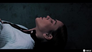 Time StopEscape Room: Redhead Gets Used Like a Doll in This Frozen Time Fetish Fantasy