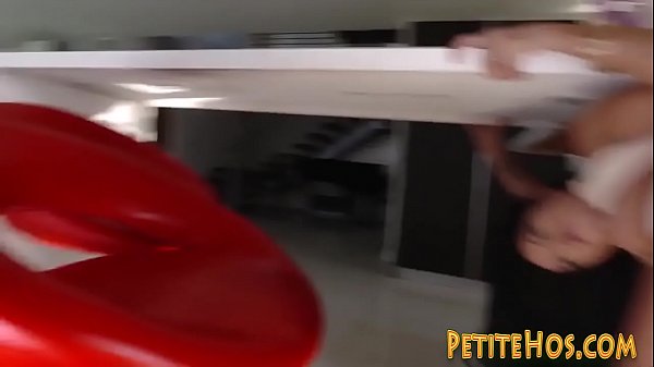 Tiny teen asian experiences intense pleasure from deepthroat and rough sex