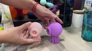 Tracy’s Sex Toys Go Wild: Cute Octopus Dancing Together! HAHAHA