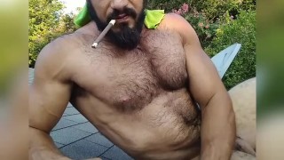 Visionary Jerk-Off Poppin His Little Mary Poppins On The Rooftop! (Like & Comment)