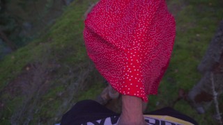 Woods Blowjob By The River With Seductive Passionate Girl