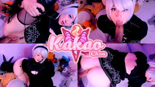 YoRHa 2B Is YourNew Sex Doll: Kakao Chan’s Ultimate Android Fantasy