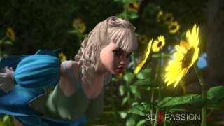 Young Fairies Fucked Deep by Lustful Bull in Enchanted Fairy Forest