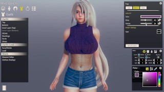 3D Hentai Ino Yamanaka Alluring Hot Naruto Game Character Creation