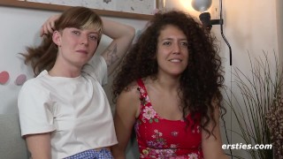 Amateur Lesbian Couple’s Hot Dildo Play: Intense Girl on Girl Session