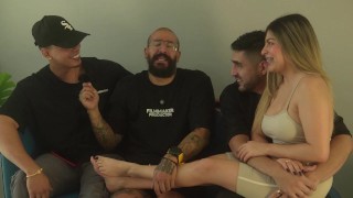 Best Friend Lets Me Fuck His Wife During Psychological Therapy | Trio Session