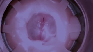 Big Cum Shot InsideFleshlight | Dirty Talk & Loud Moaning Intense Orgasm