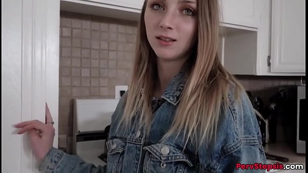 Brunette Stepsister With Her Nice Ass Enjoys Doggystyle After Blowjob