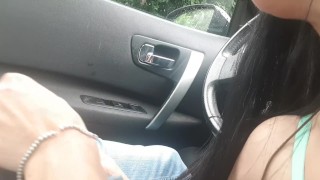 Caught in the Act: Public Park Car Blowjob Interrupted by Police! – High Tension Risk