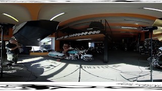 Claudia Macc Backstage | Bikes and Babes TV | 3DVR360 Up/Down Sexy VR Clips