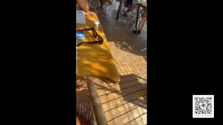 Crazy Beach Bar Hookup With Friends During Lunch – Public Group Sex & Outdoor Horny Vibes