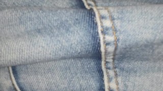 Cute 18 Year Old Girl in Tight Jeans Getting Her Little Pussy Fucked