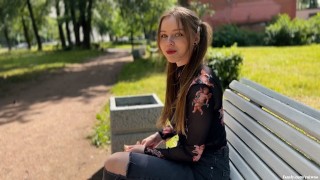 Cute Student GirlInvited Home After Feeding Birds – Desperate Pussy Fucking