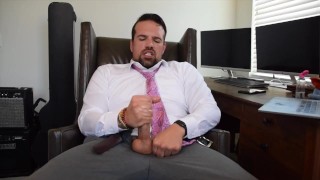 Daddy Makes You Watch Him StrokeHis Big Cock To A Massive Huge Load | Orgasm Denial POV