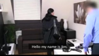 Fake Agent Auditions Hot Teacher For Hard Anal Action