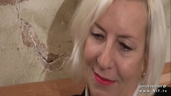 French Mature Ass Gaped and Pounded with Cum in Mouth