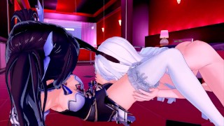 Futa Black Heart Noire’s Intimate 3D Hentai Moment
