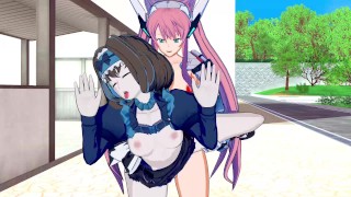 Garie Tuman Gets Intense Creampie from Futanari Maria 3D Hentai